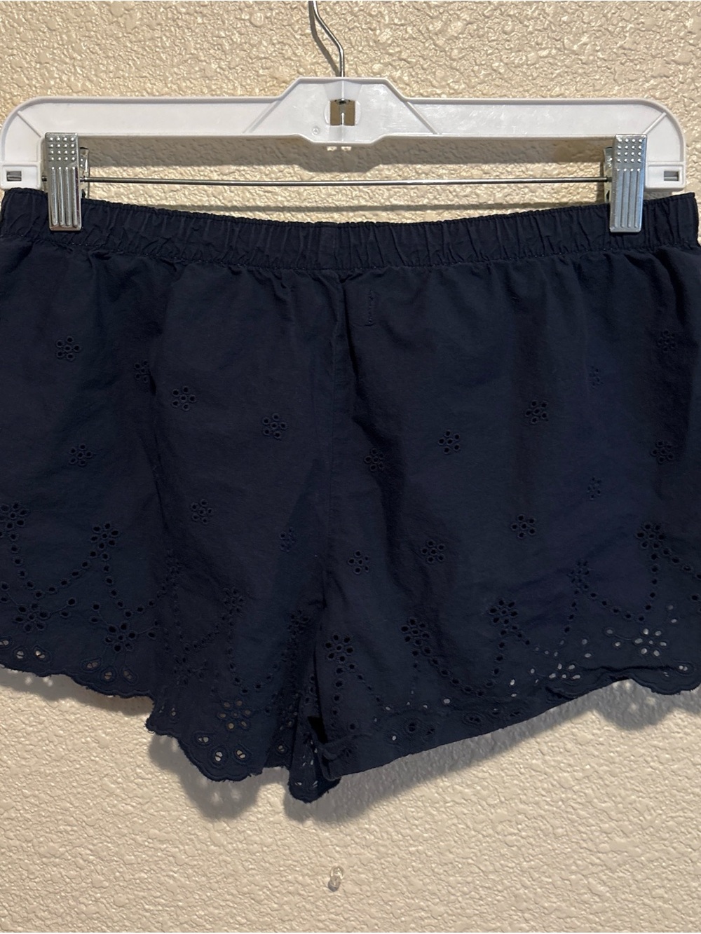 Y2K Gilly Hicks eyelet detail Sleep Shorts - Picture 3 of 6